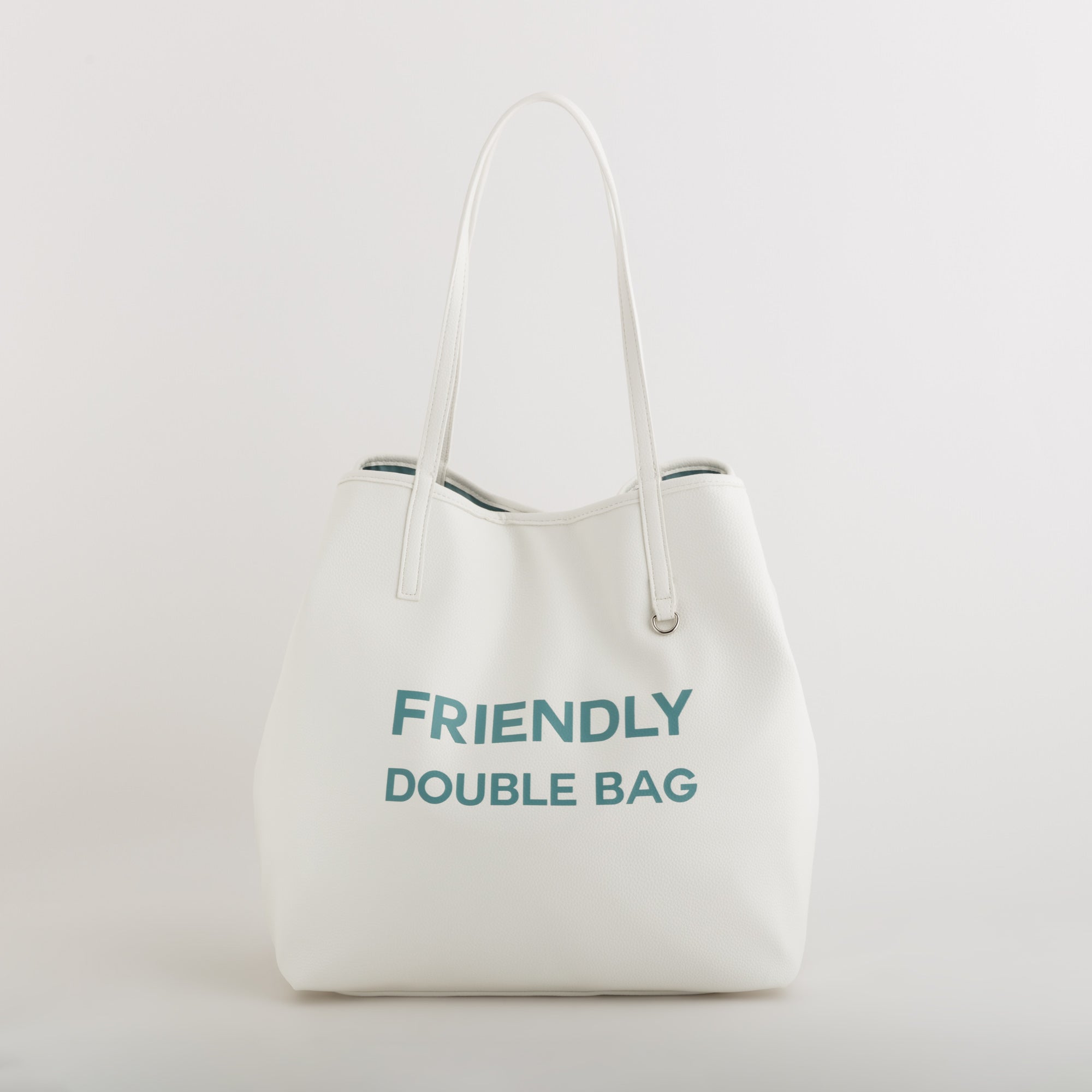 Friendly Double Spri Woman Shopping Bags Reversible Big