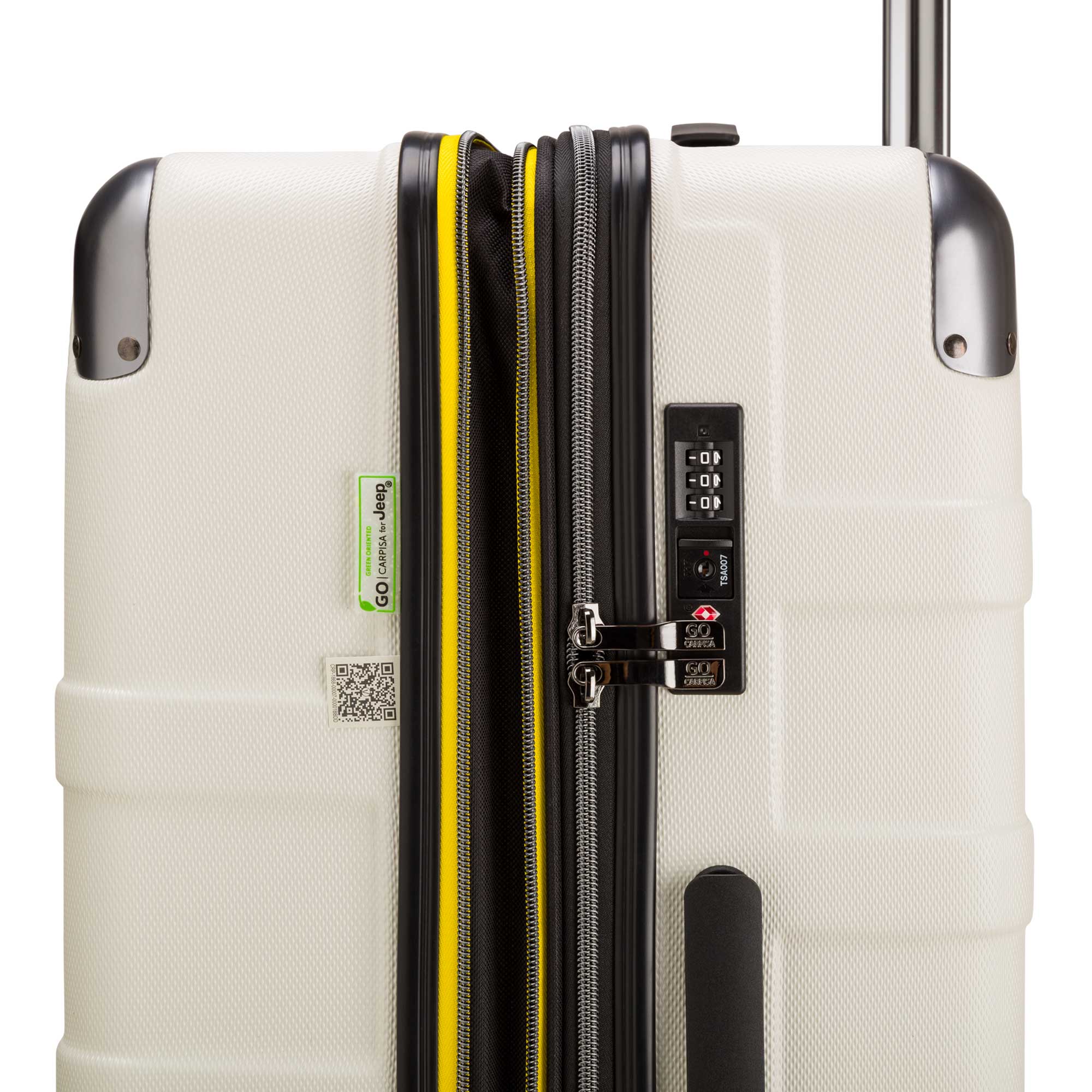 Powerhead Jeep Unisex Large Hard Trolleys