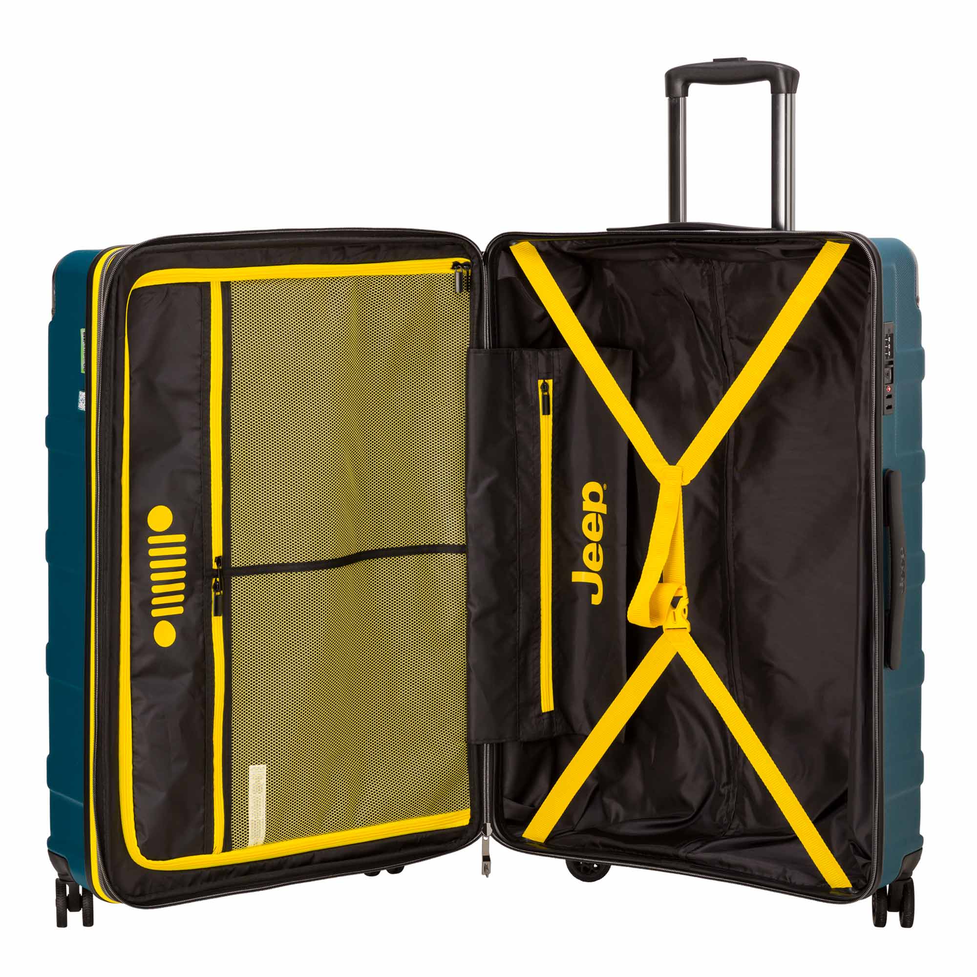 Powerhead Jeep Unisex Large Hard Trolleys