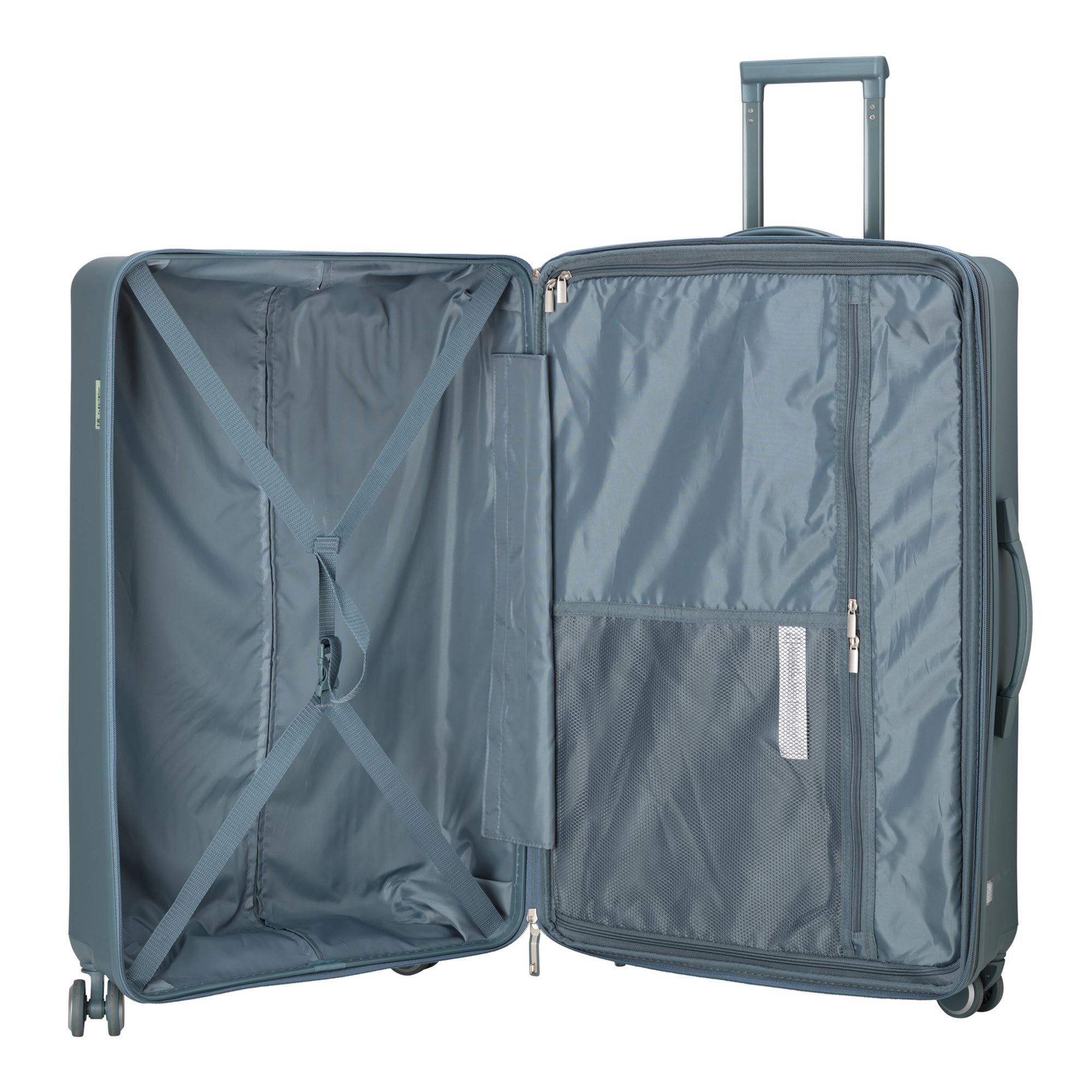 Flexitech Large Hard Trolleys Polypropylene Unisex