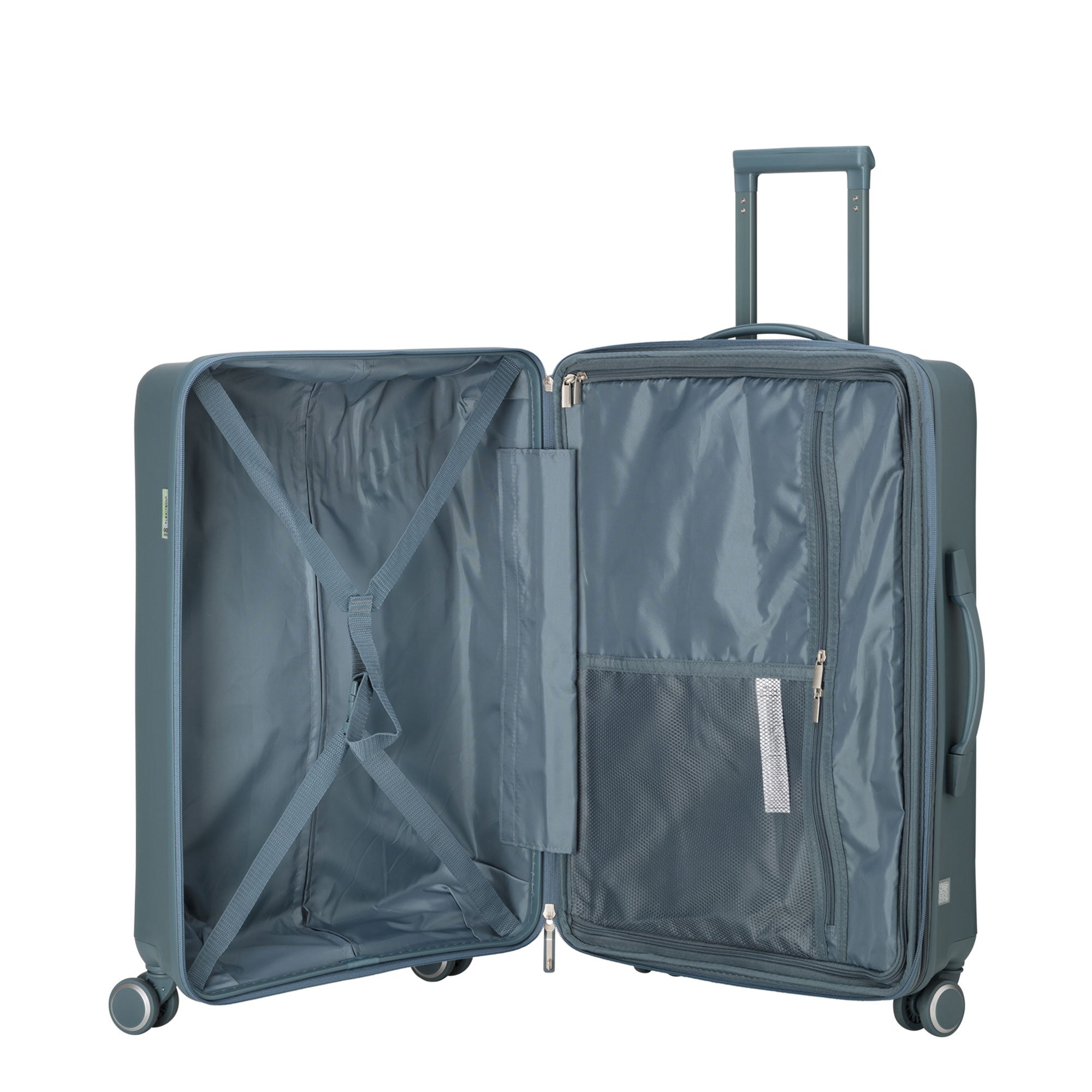 Flexitech Medium Hard Trolleys Polypropylene Unisex