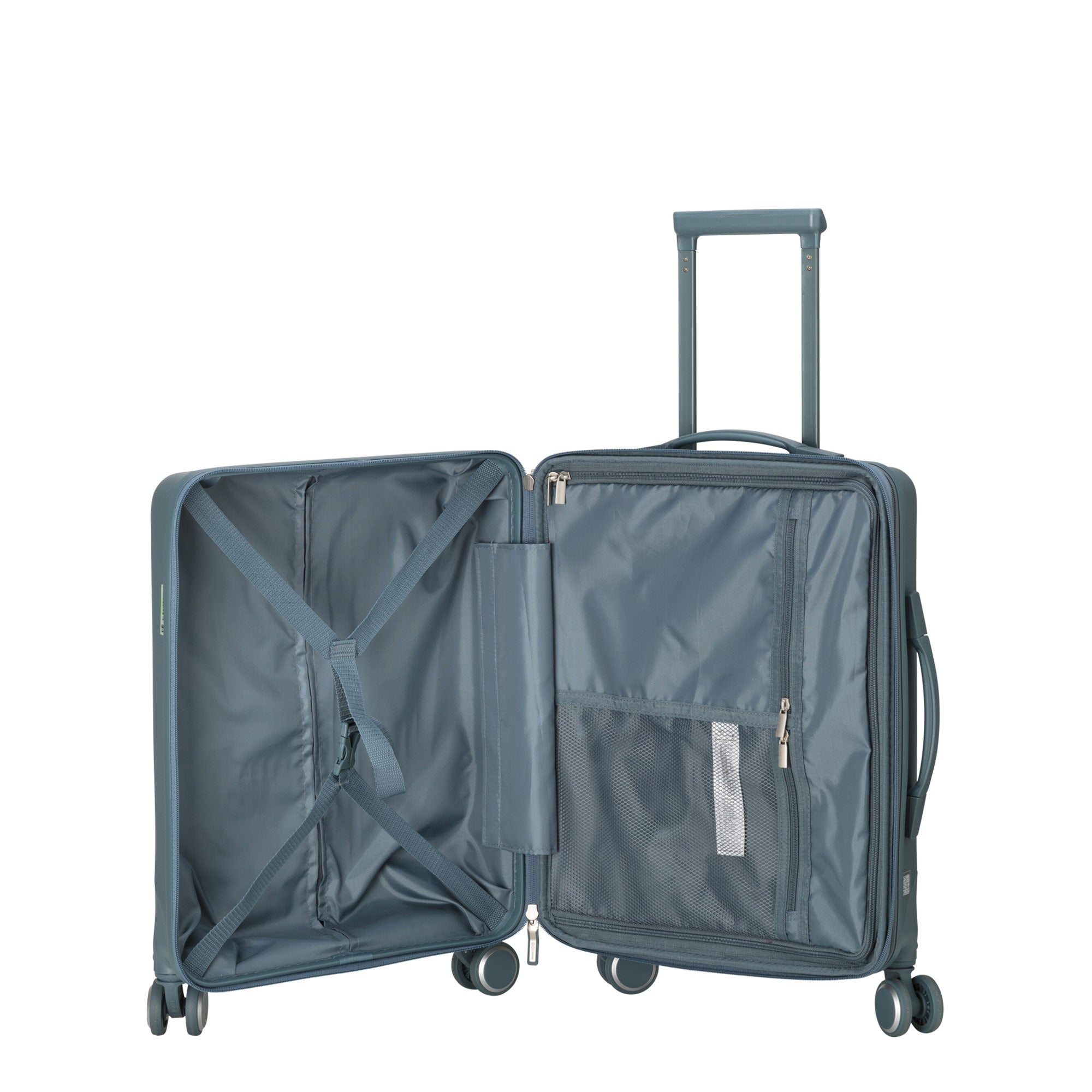 Flexitech Small Hard Trolleys Polypropylene Unisex