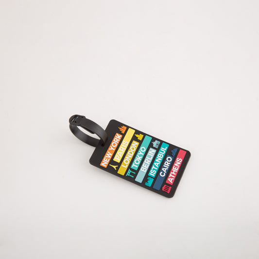 Cities Unisex Tag Rubber