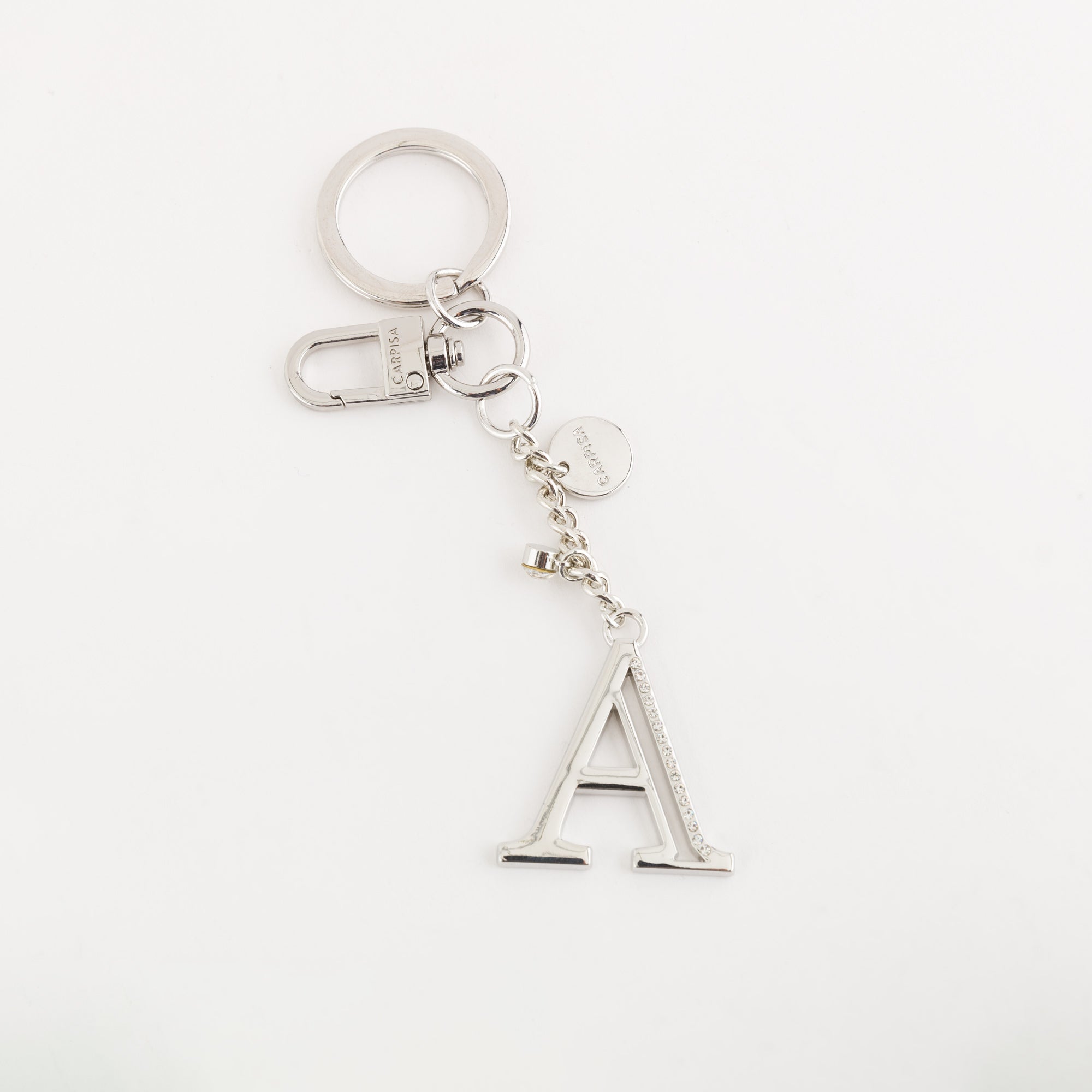 Glare Letters Keycha Woman Metal Keyring 1