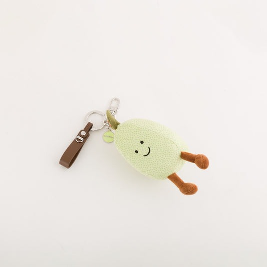 Fruit Keychain Woman KEYRING PEAR Fabric