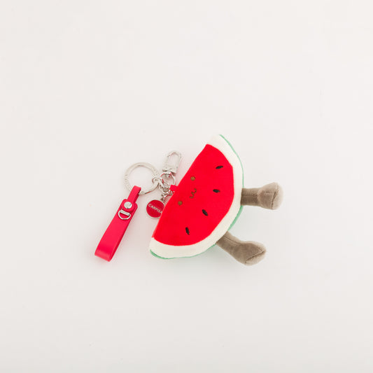 Fruit Keychain Woman KEYRING WATERMELON Fabric