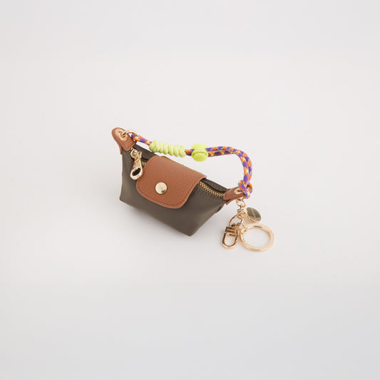 Bags Keychain Woman Keyring Synthetic