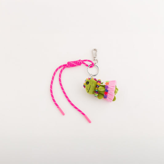 Turtle Keychain Spring Woman Keyring Fabric