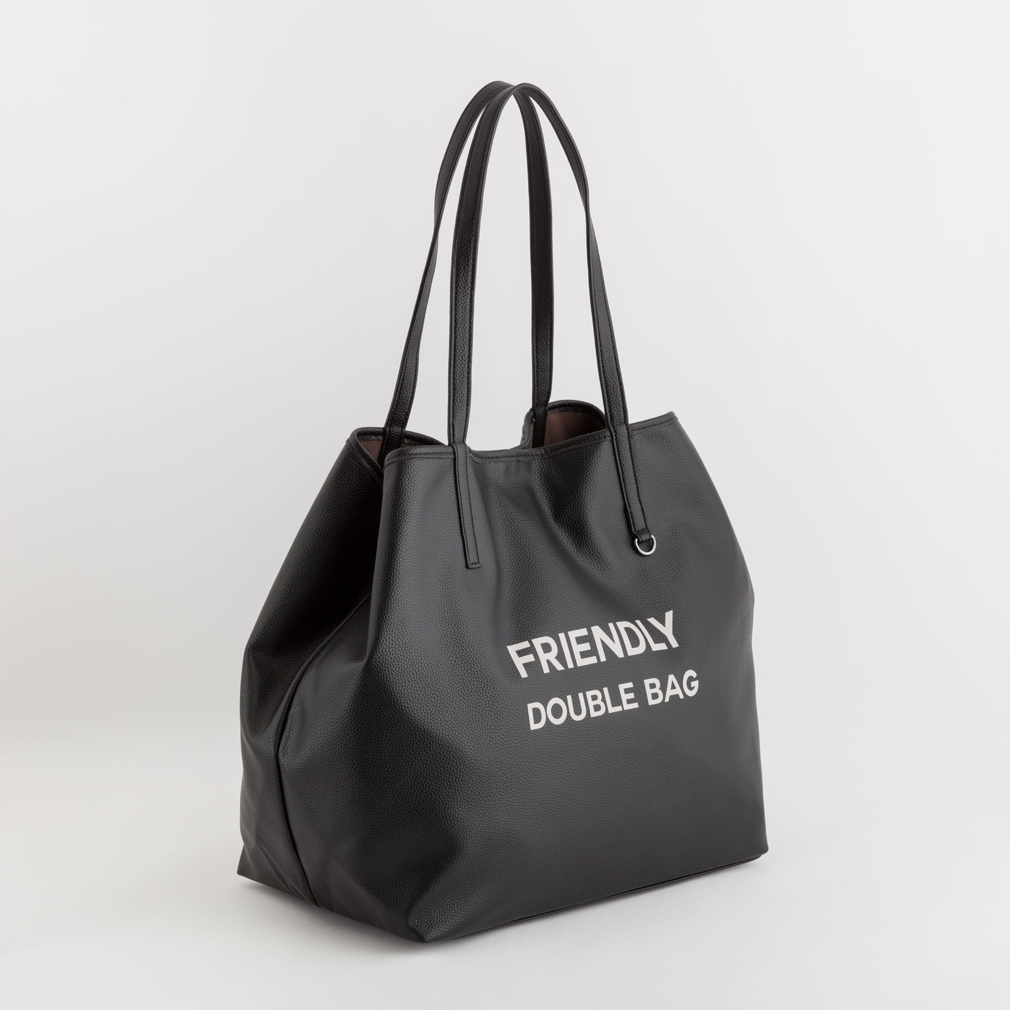 Friendly Double Bag Woman Reversible Shopping 1