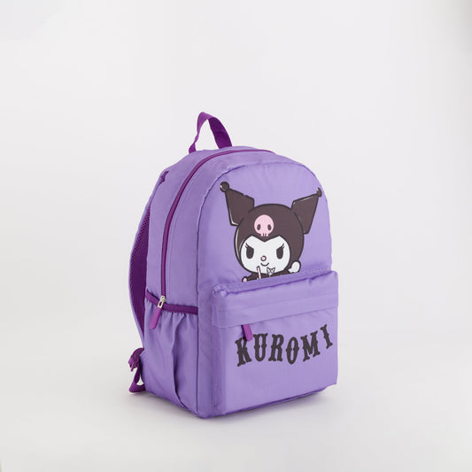 Kuromi Kids BACKPACK PLAIN Fabric