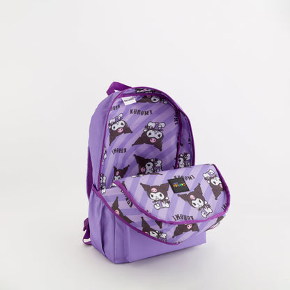 Kuromi Kids BACKPACK PLAIN Fabric