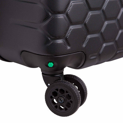 Gotech Green Unisex  Large Hard Trolleys