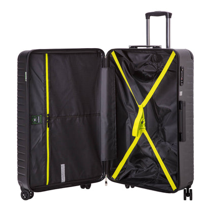 Gotech Green Unisex  Large Hard Trolleys