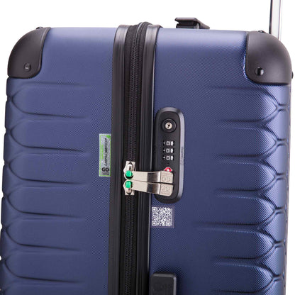 Gotech Green Unisex  Large Hard Trolleys